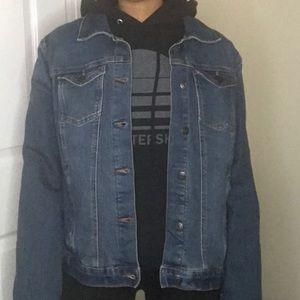 Blue denim jacket size XL